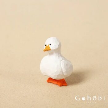 Gohobi White Duck Tea Pet