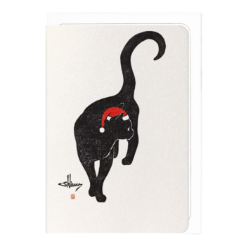 Christmas Cat No.2 Japanese Card