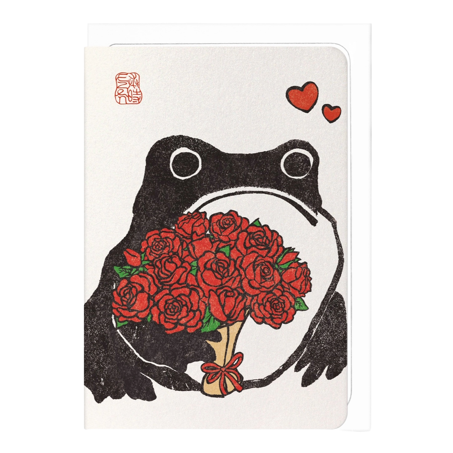 Romantic Ezen Frog Card