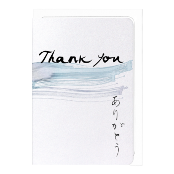 Thank You Japanese Card