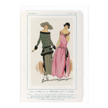 Très Parisien Tissus Et Rubans (1923) Card