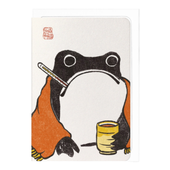 Get Well Soon Ezen Frog Card