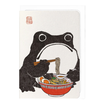 Ramen Ezen Frog Card