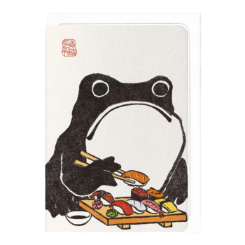Sushi Ezen Frog Card