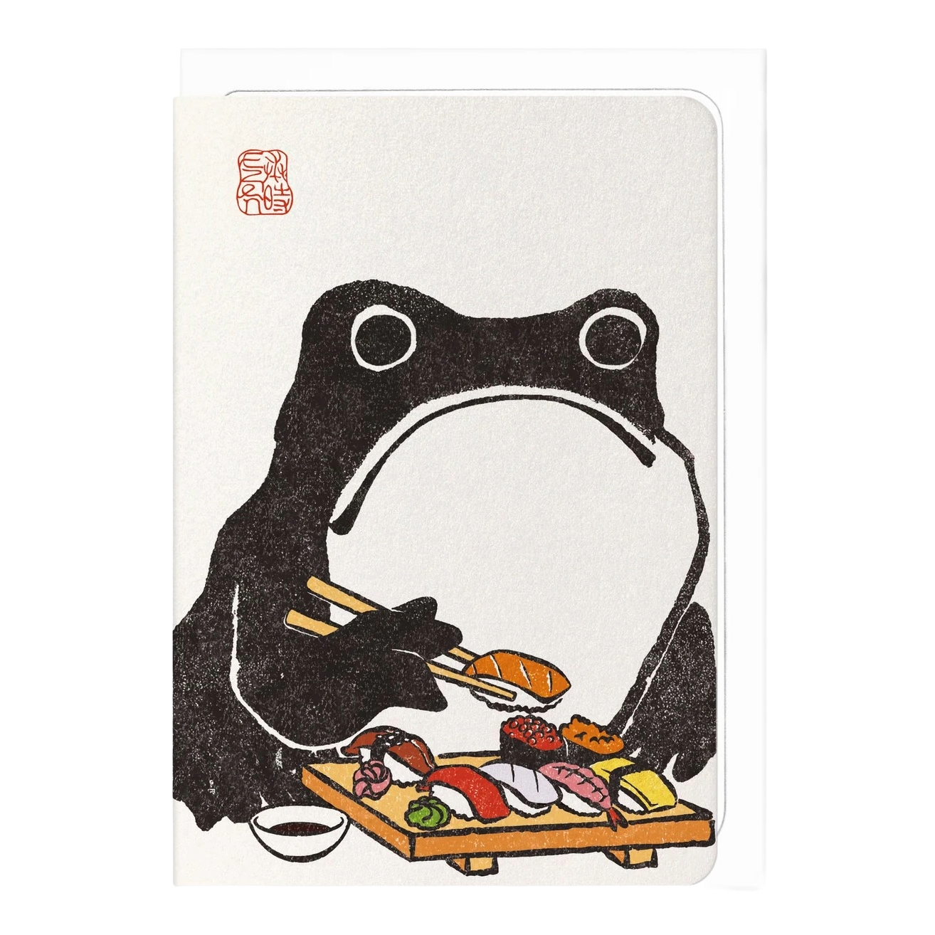 Sushi Ezen Frog Card