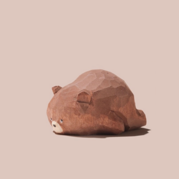 Gohobi Sleepy Brown Bear Tea Pet