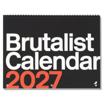 Brutalist Calendar 2027