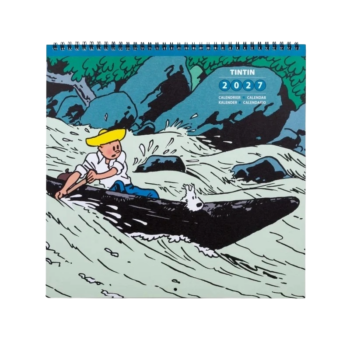 Tintin 2027 Wall Calendar