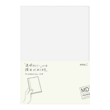 MD Notebook Cover A5 Clear