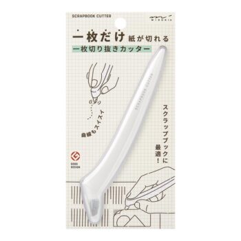 Midori Scrapbook Cutter White