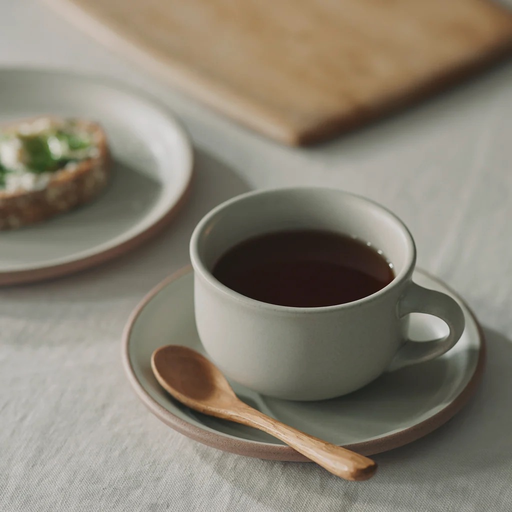 Kinto Mui Cup & Saucer 300ml - Image 2