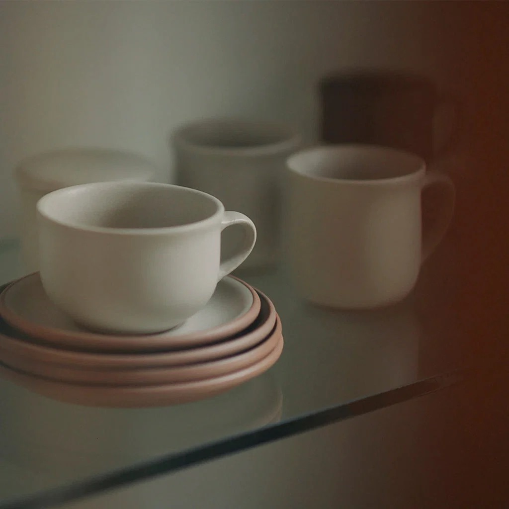 Kinto Mui Cup & Saucer 300ml - Image 3