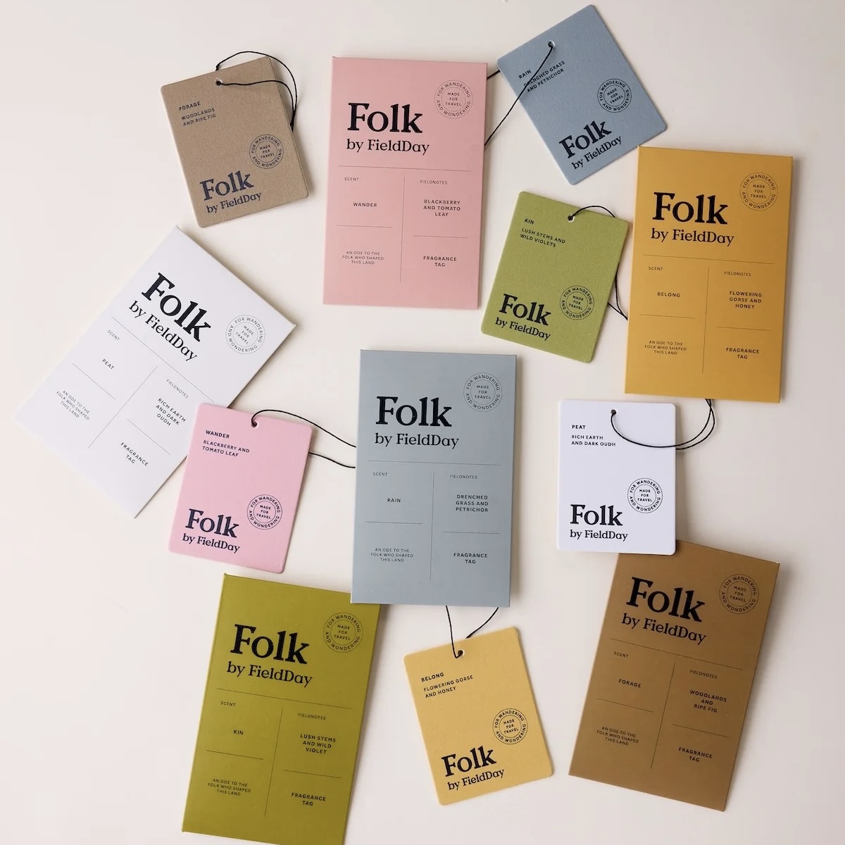 Field Day Folk Fragrance Tag
