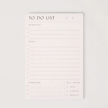 Wilde House Paper To Do List Pad
